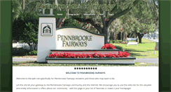 Desktop Screenshot of pennbrookefairways.org